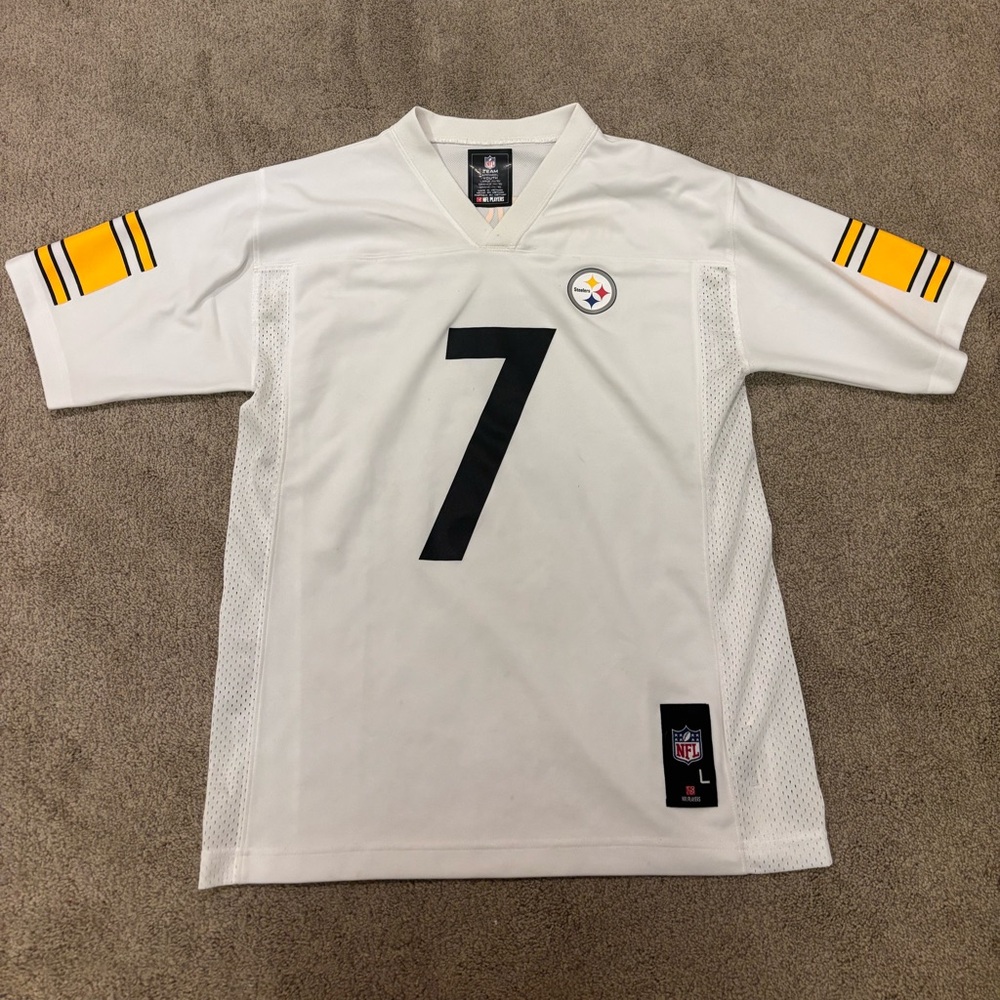 NFL White and Yellow Youth Large Jersey